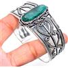 "Fatto a mano" Bracciale Skota Mines pietra preziosa smeraldo argento 925 fatto a mano...