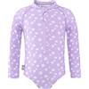 JAN & JUL - Costume da bagno a maniche lunghe, 1 pezzo, per ragazze, con protezione UV (Bambina, Piccola, Bambina), 5 anni