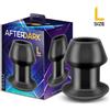 AfterDark Bram Open Hollow Anal Plug Black L
