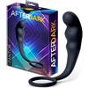 AfterDark Pantor Anal Plug with Silicone Ring Black