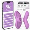 InToYou App Series Laia Heated Finger Vibrator with App Purple