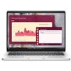 DELL PRO 14 PC14250 14" FULL HD+ INTEL CORE ULTRA 7 255U RAM 16GB-SSD 512GB NVMe-INTEL GRAPHICS-WI-FI 6E + GIGABIT LAN-WIN 11 PROF PLATINO (PP7G1)