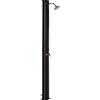 Outsunny Doccia Solare Riscaldata 55° per Esterno con Serbatoio da 35 Litri e Miscelatore, Nero|Aosom