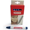 Oregon Multi Surface Marking Crayon - Confezione da 12 Pastelli Professionali con Struttura Antiscivolo a 6 Lati, Scrivono su Legno, Metallo, Cemento, Piastrelle, Ceramica, Plastica e Vetro, Blu