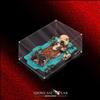 SHOWCASE LAB TECA IN PLEXIGLASS ACRILICO-SHOWCASE-TECA PER SET LEGO® 21366 - Lontre marine