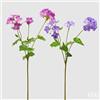 EDG Enzo De Gasperi Geranio Ramo con Foglie Ass. H 75 Cm Pianta Artificiale Violet Mix 1 Pz