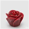 EDG Enzo De Gasperi Candela Rosa Sugar H 10 Cm D 13 Cm Burgundy