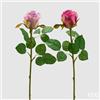 EDG Enzo De Gasperi Rosa Bocciolo Olis 3 Fg Ramo Ass. H 51 Cm Pianta Artificiale Mauve 1 Pz