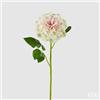 EDG Enzo De Gasperi Rosa Jumbo Ramo con Foglie H 80 Cm D 18 Cm Pianta Artificiale Colore Verde Rosa