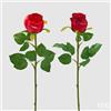 EDG Enzo De Gasperi Rosa Bocciolo Olis 3 Fg Ramo Ass. H 51 Cm Pianta Artificiale Rosso 1 Pz