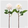 EDG Enzo De Gasperi Rosa Alma Olis 2 Fg Ass. H 48 Cm Pianta Artificiale Bianco Rosa 1 Pz