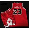 COMPLETO COLLEZIONE BAMBINO (8-14 ANNI)-BASKET-CHICAGO BULLS-JORDAN-ROSSO