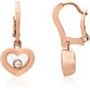 CHOPARD Orecchini pendenti happy diamonds in oro con diamanti
