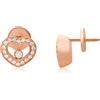CHOPARD Orecchini happy diamonds cuori in oro rosa con diamanti