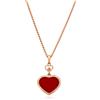CHOPARD Collana collezione happy hearts con diamante ct. 0,05
