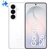 Samsung Galaxy S26 Smartphone AI, 256GB, Processore avanzato, Assistente Foto, Creative Studio, Camera 50 MP, 4300 mAh, White