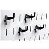 Wall Control 10-hm-r02 B gradi con ganci in metallo per pannello forato e scanalato strumento Board, 10-HM-R02 B