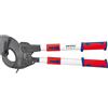 KNIPEX Cesoia a cremagliera (sistema a cricchetto) con manici telescopici con impugnature multicomponente 630 mm, 95 32 060