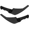 EVTSCAN Prolunga Per Modanatura Paraurti Anteriore, Coppia di Finiture Per Paraurti Anteriore LR028550 di Ricambio Per Range Rover Evoque 2012-2016