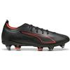 PUMA scarpe vite PUMA Ultra 6 match mxsg nero/rosso