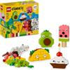 LEGO Classic Alimenti Creativi, Piccolo Set di Giochi di Fantasia per Bambini e Bambine da 4 Anni in su con Cibo Giocattolo in Plastica da Costruire e Ricostruire in Altre Forme,Eta 4+