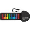 Bontempi Portachiavi Musicale Tastiera, Portachiavi Flessibili, Soft Rubber e Touch Sensitive, Bontempi ,Eta 3+