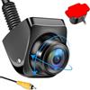 Vtopek AHD 1080P Telecamera di Retromarcia Grandangolare 180° Telecamera Posteriore per Auto Girevole a 360° Installazione Senza Foratura Retrocamera per Camper IP69K Impermeabile Visione Notturna