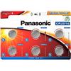 Panasonic CR2016 - Micropile al Litio, blister da 6 pile