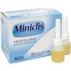 Sella Miniclis Adulti Per uso Rettale, 12 Microclismi da 9g