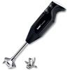 bamix Frullatore a immersione acciaio M160 ONE incl. lama multiuso in acciaio inox, 160 watt, 2 velocità, Made in Switzerland, Nero