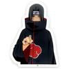 TEKNOFUN - Licenza Naruto Shippuden - Itachi Uchiha LED Wall Neon 40 cm - Decorazione luminosa - Cavo USB (incluso) - Consegnato con 2 supporti - Per bambini e adulti - A partire da 14 anni - 811600