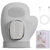 Weciau Massaggiatore manuale senza fili, massaggiatore elettrico con calore e compressione, regolabile in 5 livelli di intensità di massaggio e 3 massaggi, grande fisioterapia, regalo per donne e uomini
