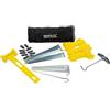 Regatta - Kit di Accessori per Tenda da Campeggio, Unisex, per Adulti, Colore: Nero