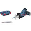 Bosch Professional 12V System Sega Universale a Batteria Gsa 12V-14 (Incl. 2 Lame, senza Batterie e Caricabatteria, in L-Boxx)