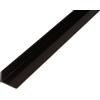 Alberts 471484 Profilo angolare | Plastica, nero | 1000 x 30 x 20 mm