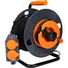 Zenitech - Avvolgitore fai-da-te - 4 prese 16A - 3G1,5 mm² - 30 m - Zenitech