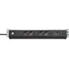 Brennenstuhl PremiuM-WeB-Line V3 - Steckdosenleiste (rack - Einbauf?hig) - Ethernet - Ausgangsanschl?sse: 4 - 48,3 Cm (19) - 3,0m Schnur - Schwarz (