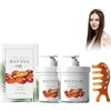 Howoatin 2 maschere per capelli a olio di Batana, cura intensiva per capelli danneggiati e asciutti, riduce le doppie punte e idrata a lungo, maschera per capelli morbidi e lucidi