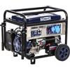 BullMach AMBRA 13800 E - Generatore di corrente carrellato a benzina con AVR 10 kW - Continua 9 kW Monofase