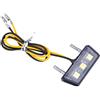 Greluma 1 Pezzi Luce Targa per Moto 3 Mini Lampada con Chip LED SMD