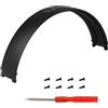 Miruchertter Parti di ricambio per Beats Studio 3, fascia di ricambio per cuffie Studio 3 (A1914) con cavo e wireless, kit di riparazione, accessori per cuffie over-ear, colore: oro nero