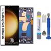 It'Go Display INCELL completo per Samsung S23 Ultra 5G S918, schermo LCD touchscreen sostitutivo con strumenti, nero, con cornice, alta qualità