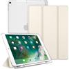 Fintie Custodia con Portamatite per iPad Air 10,5 2019 / iPad PRO 10.5 2017 - Ultra Sottile Leggero Semi-Trasparente Back Cover Case Protettiva con Funzione Auto Sveglia/Sonno, Galassia