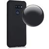 generale Compatibile per LG K50S schermo 6.5 LMX540HM LM-X540 Copertura tasti COVER custodia CASE soft slim GEL tpu silicone protezione MORBIDA matte Nero