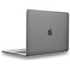 UESWILL, custodia rigida opaca per MacBook, morbida al tatto, include panno in microfibra, Gray, 2016 Macbook Pro 15 (Touch Bar)