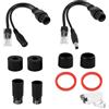 Bgfaquri POE - Kit iniettore 12 V con splitter POE per cavi RJ45 e adattatore di alimentazione passivo, iniettore Ethernet per telecamera di sicurezza IP, punto di accesso WiFi, router, interruttore di rete