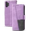 DENDICO Cover per Galaxy A32 5G (Non per Galaxy A32 4G), Flip Custodia in PU Pelle, Cover a Libro Magnetica Portafoglio per Samsung Galaxy A32 5G, Viola