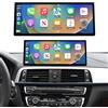 Ninetom Radio per auto da 12.3 pollici, CarPlay/Android Auto/Mirrorlink per BMW EVO 1/2 Serie F20/F21 (2017-2019) F23 Cabriolet (2017-2019), Radio tattile con navigazione