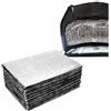 MINZHI 15 pezzi Tappetini Isolanti per Auto,25 x 18cm x 5 mm,Tappetino Fonoassorbente per Auto,Isolante Insonorizzante per Auto,Fonoassorbente da Auto,isolamento acustico,isolamento termico