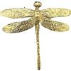 TopHomer Pomelli creativi per cassetti, pomelli per mobili dal design a forma di libellula, pomelli per cassetti in ottone con vite per armadi, guardaroba, armadietti, comò (2PCS)
